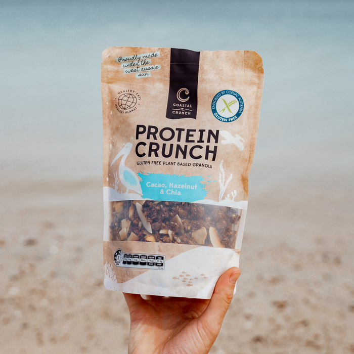 Cacao, Hazelnut & Chia Protein Crunch  - 320g | GF