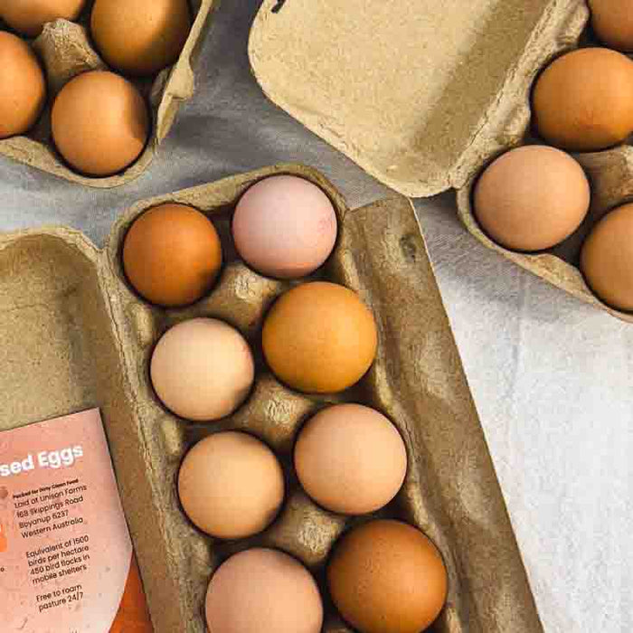 Pasture Raised Eggs - "Dirty Dozen" Mixed Carton