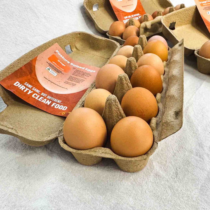 Pasture Raised Eggs - "Dirty Dozen" Mixed Carton