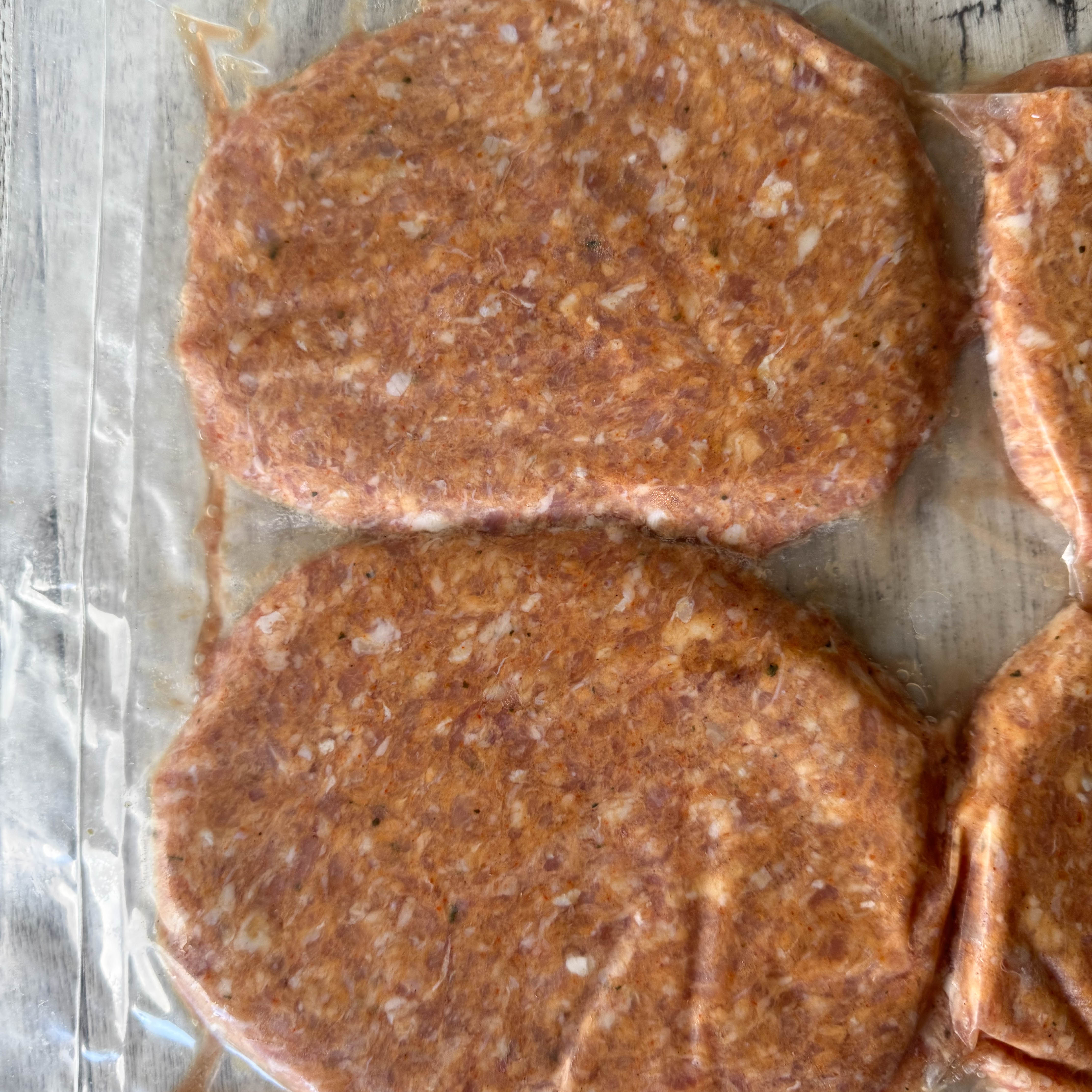 Pork, Lime & Chipotle Burgers - 4 pack- on special