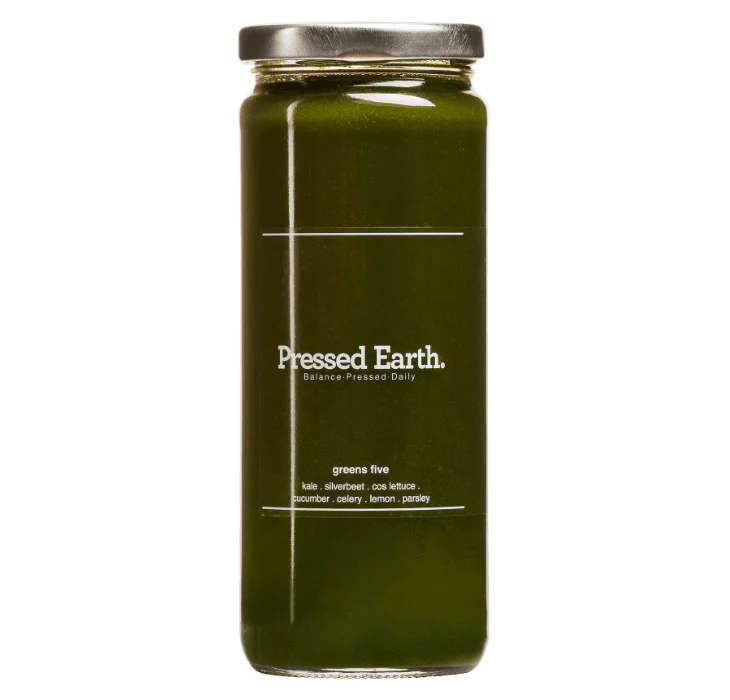 The Greens Bundle- Pressed Earth Fresh Juice Trio - Perth Only